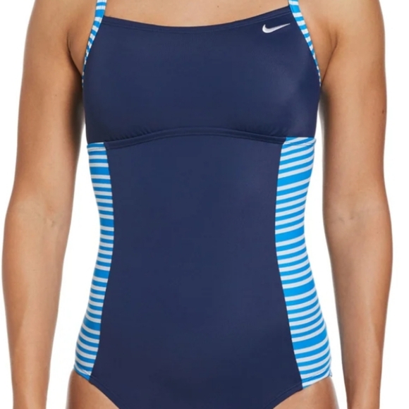 Nike One Piece blue Racerback swimsuit size S NWT - Picture 16 of 16